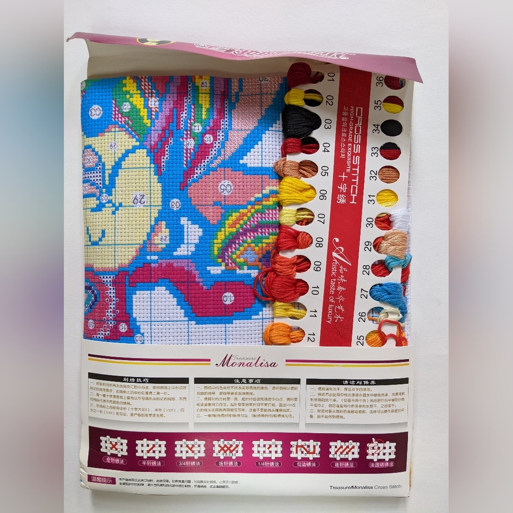 Cross Stitch Kit - 'Money Rolling In' Design - Picture 4 of 4